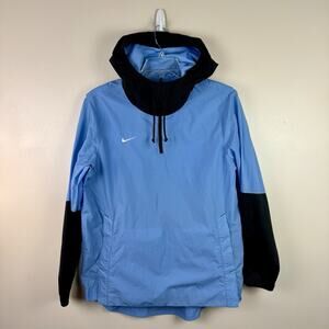 Nike Men's Lightweight Player Jacket Windbreaker Size L Light Blue